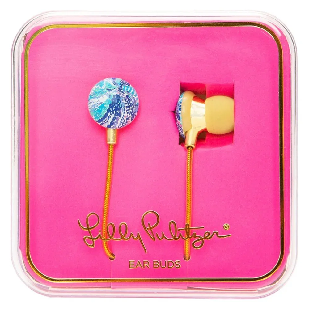 Lilly Pulitzer Earbuds - Picture 1 of 2